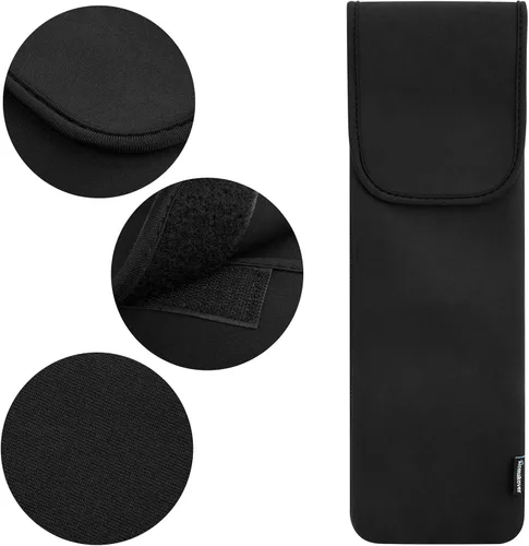 Miniatura 3 de Homakover Bolsa de neopreno resistente al calor, funda universal para rizador, funda de viaje para rizador de hierro plano, para viajes, gimnasio u