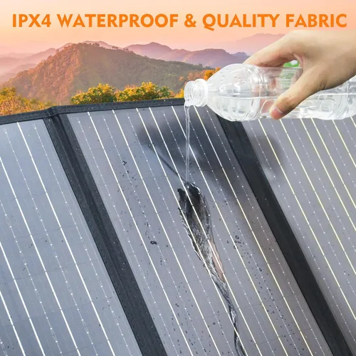 Miniatura 9 de Estación de energía portátil de 300 W 260 Wh Generadores solares al aire libre Paquete de batería de litio móvil Salida de 110 V Banco de energía