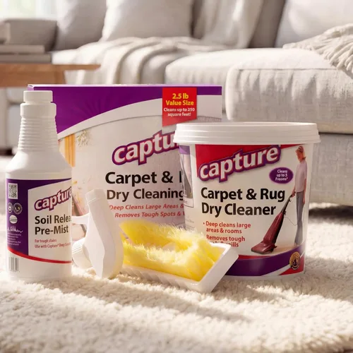 Miniatura 5 de Capture Carpet Total Care Kit 250 – Sofá y tapicería para el hogar, alfombra de coche, perros y gatos Solución limpiador de alfombras para mascotas