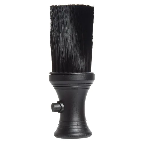 Diane Plumero de cuello con dispensador de polvo y cepillo de peluquería para eliminar el cabello suelto del cuello y las orejas, cerdas de nailon