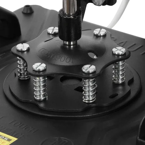 Miniatura 7 de F2C kit de sublimación profesional, prensa de calor, máquina de transferencia, sombrero/taza/palo/gorra/playera, color negro, multifunción (5 en 1)