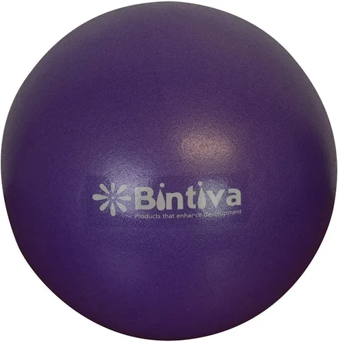 Miniatura 3 de bintiva Mini pelota de pilates de 7-9 pulgadas de estabilidad utilizada para ejercicio, yoga, pilates y terapia
