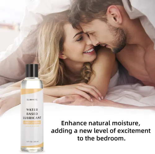 Miniatura 5 de Lubricante personal, lubricante a base de agua para sexo vaginal y anal, pH amigable de larga duración, lubricante sexual seguro para juguetes