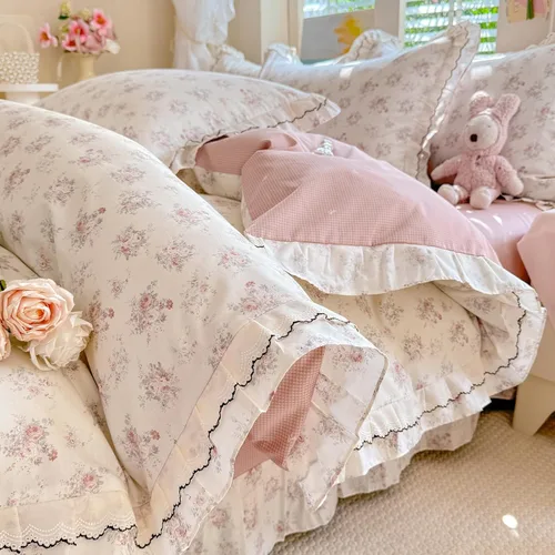 Miniatura 12 de VM VOUGEMARKET Polka Dots Duvet Cover Set Queen Double Layer Cotton Bedding Set,Green Duvet Cover with Zipper Closure,Lightweight