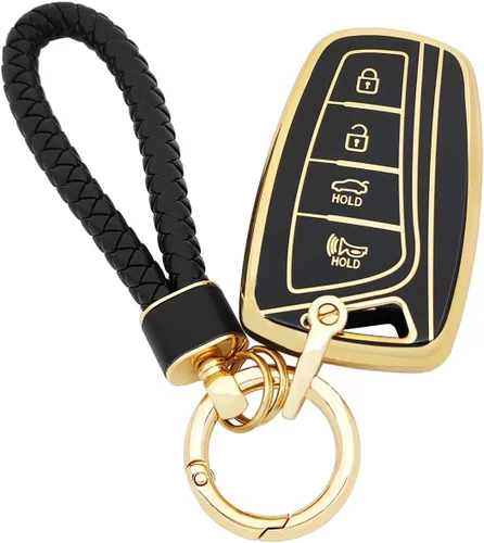 Miniatura 53 de Funda para Llavero de Coche Llavero Funda de Llave de TPU Suave Carcasa de Protección Portallaves Accesorios