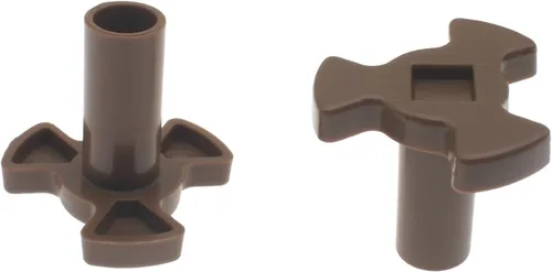 Miniatura 3 de 2 piezas de acoplador giratorio de microondas, 0.59 pulgadas, para horno de microondas, guía de rodillo, soporte para placa giratoria de microondas