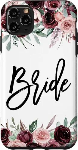 Miniatura 17 de Funda floral para iPhone 13 Bride for Future Mrs Wedding Bridal Shower