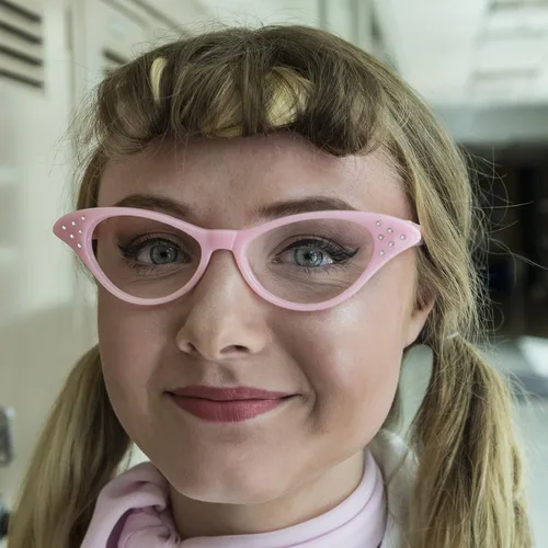 Miniatura 3 de Hip Hop 50s Compra gafas de diamantes de imitación para mujer con ojo de gato