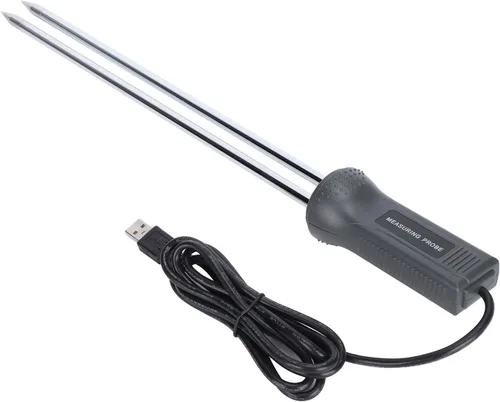Miniatura 4 de TOPINCN Moisture Meter Probe Grain Tool Tester with Extra Long Probe 230 Smart Digital Moisture Meter Tester Probe Grain Moisture Tester Tool Tool