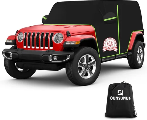 Miniatura 21 de QUNSUNUS Funda impermeable para camioneta Ford F-150 Super Crew Cab de 6.5 pies de cama corta, cubierta exterior para camioneta con cremallera