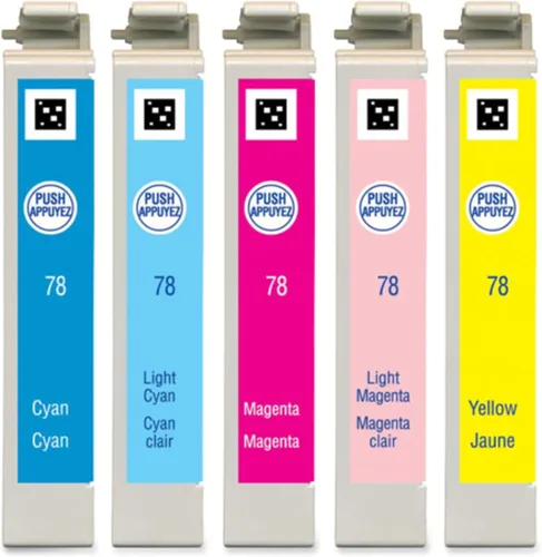 Miniatura 6 de Epson Paquete combinado de cartuchos de 5 colores Claria de alta definición de capacidad estándar (T078920) funciona con Artisan 50, Photo R260