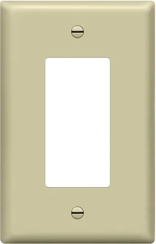 Miniatura 11 de ENERLITES Placa de pared decorativa para interruptor de luz o tomacorriente, acabado brillante, tamaño extra grande de 1 gang 5.5" x 3.5", Marrón