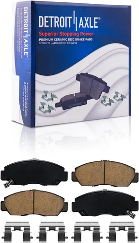Miniatura 125 de Detroit Axle - Pastillas de freno traseras para Kia Sportage 2017-2022, Hyundai Tucson 2016-2021, pastillas de freno de cerámica 2018 2019 2020
