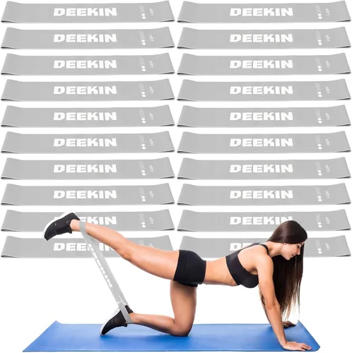 Miniatura 10 de DEEKIN 20 Pcs Resistance Bands Bulk Loop Resistance Exercise Bands for Working Out Stretch Yoga Starter Set Elastic Exercise Fitness Band Equipment