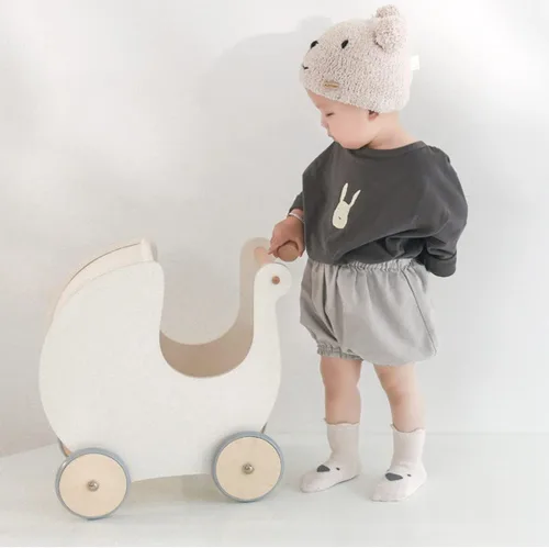 Miniatura 5 de Tatibana Calcetines antideslizantes para bebé, 5 pares de calcetines antideslizantes para niños pequeños, calcetines de dibujos animados para bebés