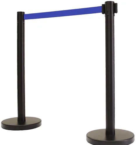 Miniatura 19 de VIP Crowd Control - Juego de barreras de seguridad con cinturones retráctiles, 91 cm de altura, cinturón de 198 cm y soporte de pared Cinturón