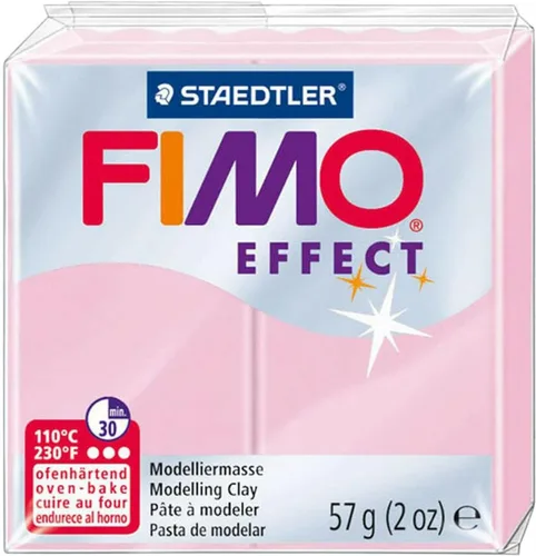 Miniatura 9 de FIMO Soft & Effect - Arcilla polimérica para modelar horno, 2.01 oz, juego de 8 unidades, colección de tarta de queso de fresa