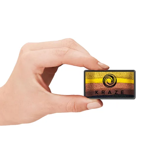 Miniatura 2 de Kraze FX Dome Stroke The Royal Family - Cleopatra (0.88 oz), pintura profesional de cara y cuerpo de un solo trazo, pintura facial y corporal