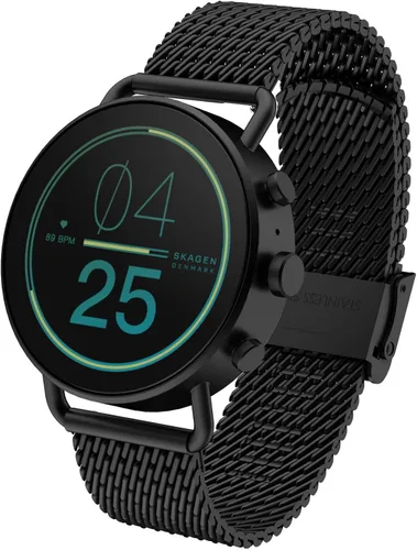 Skagen Reloj inteligente con pantalla táctil Gen 6 con Alexa integrado, altavoz, frecuencia cardíaca, oxígeno en sangre, GPS, pagos sin contacto y