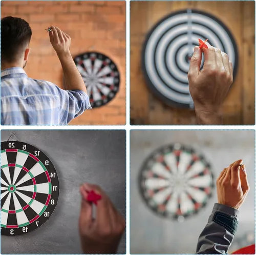 Miniatura 5 de PATIKIL Dart Flights - Piezas de repuesto de accesorios de dardos estándar para punta suave
