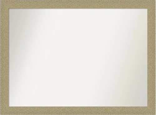Miniatura 59 de Amanti Art Espejo de pared personalizado no biselado (24.25 x 24.25 pulgadas), marco dorado de mosaico, varios tamaños personalizados, espejo