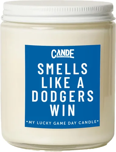 Miniatura 25 de Vela "Huele Como una Victoria de los Astros" – Fragancia de Flor de Cactus – Combustión de Larga Duración – Esencial para el Día del Juego y Regalo