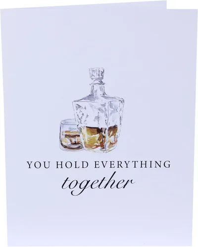 Miniatura 15 de Barrel Down South Tarjeta de felicitación de whisky bourbon a la antigua para hombres o mujeres, para el día del padre o cumpleaños, divertida 99