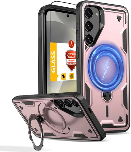Miniatura 57 de Funda magnética para Google Pixel 9A compatible con cargador inalámbrico MagSafe, para Pixel 9A, funda de teléfono integrada de 360 °, con 2