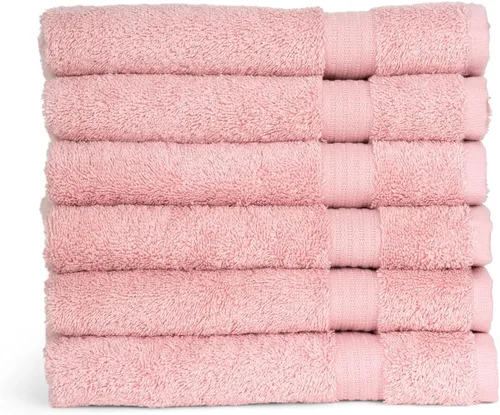 Miniatura 49 de TowelSelections Toallas suaves y absorbentes de algodón para baño, hotel, ducha, spa, gimnasio, toalla de baño, toalla de mano, 2 paños de baño