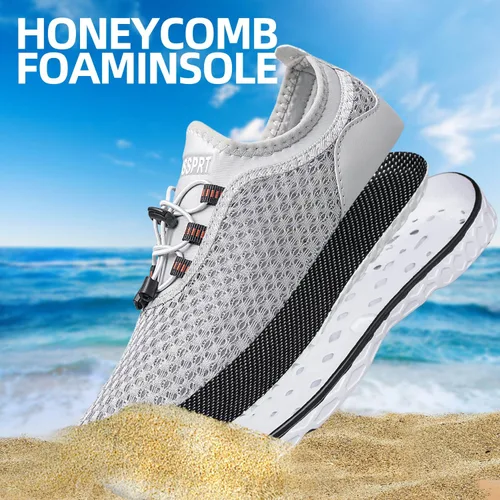 Miniatura 5 de DOUSSPRT Zapatos acuáticos deportivos de secado rápido para mujer