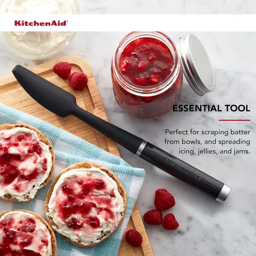 Miniatura 4 de KitchenAid Espátula clásica para frascos, talla única, color negro