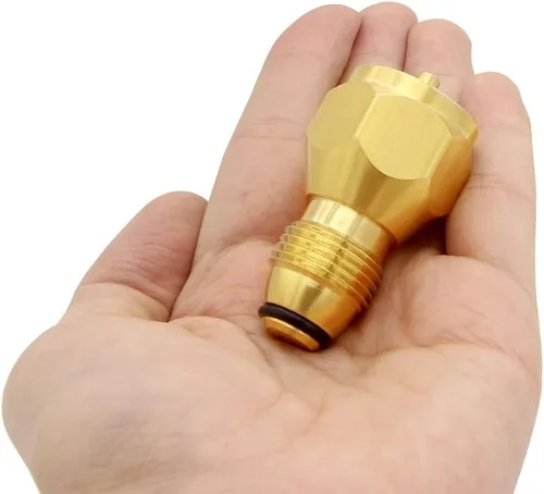 Miniatura 3 de Hooshing Adaptador para relleno de tanque de propano de 1 libra QCC1