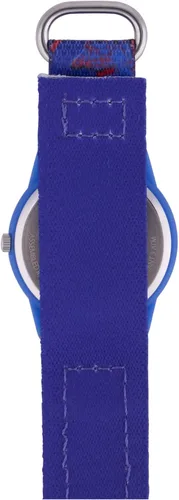 Miniatura 3 de Marvel Spider-Man - Reloj analógico de cuarzo con correa de nailon para niños, Negro, Reloj analógico Spider-Man