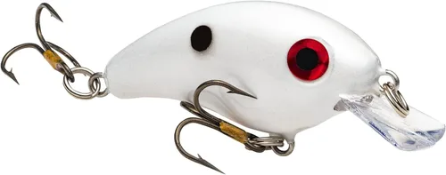 Miniatura 14 de Strike King Señuelo de pesca Bitsy Pond Minnow Crankbait, 3/32 oz, irresistible para los peces Chartreuse con espalda negra