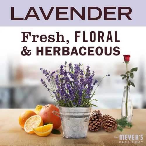 Miniatura 79 de Mrs. Meyer’s Clean Day - Detergente líquido para platos, aroma a lavanda, botella de 16 oz