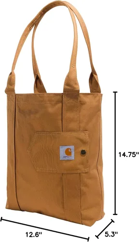Miniatura 7 de Carhartt Bolsa de mano abierta vertical, duradera y resistente al agua