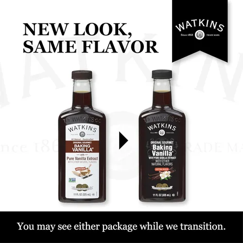 Miniatura 9 de Watkins All Natural Original Gourmet - Vainilla para hornear, con extracto de vainilla puro, 11 onzas líquidas (paquete de 1), el embalaje puede