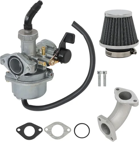 ALL-CARB Carburador PZ22 de 0.866 in con filtro de aire de repuesto para 110cc 125cc SSR Sunl Taotao Pit Bike ATV Carb
