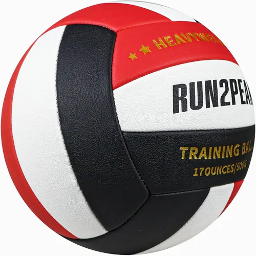 Miniatura 8 de RUN2PEAK Setter Training Volleyball Official Size 5 Volleyballs Heavy Weight Ball PU Practice Volley Balls for Indoor Rebounder Equipment Setters