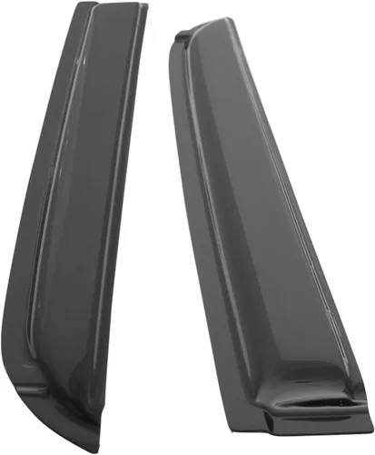 Miniatura 5 de IKON MOTORSPORTS - Visera de ventana compatible con Toyota Sequoia 2001-2007, estilo delgado, acrílico, teñido de humo, 4 unidades, protección
