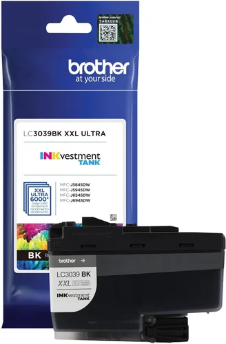 Miniatura 13 de Brother Genuino LC3039Y, Paquete Individual Cartucho de Tinta de Tanque INKvestment Amarillo de Ultra Alto Rendimiento, Rendimiento de Página Hasta
