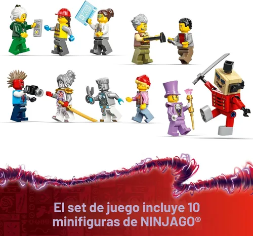 Miniatura 6 de LEGO NINJAGO City Workshops - Juguete de construcción – Juego de ninja para niños y niñas, a partir de 14 años – Regalo para adolescentes – Incluye