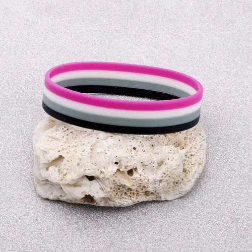 Miniatura 5 de CHOORO Pulsera LGBT Orgullo Gay Pulseras de Goma de Silicona Arco Iris Pulseras LGBTQ Joyería Orgullo Gay Regalos