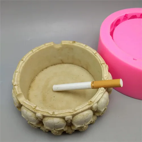 Miniatura 5 de Moldes de cemento para macetas, moldes de silicona para plantas, molde para portavelas, molde de resina epoxi, caja de almacenamiento de joyería