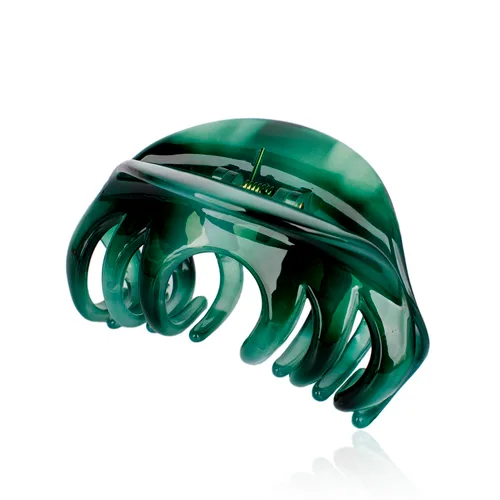 Miniatura 9 de Rosette - Pinza de cristal para el cabello, pinzas para el cabello, pasadores para uso en interiores y exteriores, cabello grueso, para mujeres