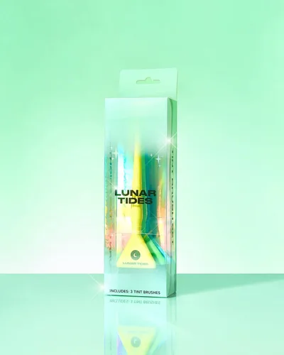 Miniatura 3 de Lunar Tides Juego de cepillos para el cabello - Paquete de 3 cepillos Aura Tint (Aqua)