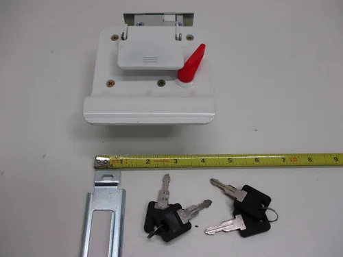 Miniatura 4 de Cerradura con llave para puerta de entrada de remolque RV Camper con cerrojo / 4 llaves