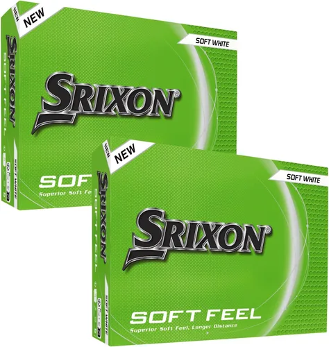 Miniatura 8 de Pelotas de golf Srixon Soft Feel Rojo (Bombshell Red)Brite Red)