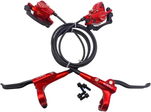 Miniatura 7 de Juego de Frenos de Disco Hidráulicos para Bicicleta de Montaña, Kit de Frenos de Disco Delantero y Trasero Compatible con Bicicleta MTB XC Trail