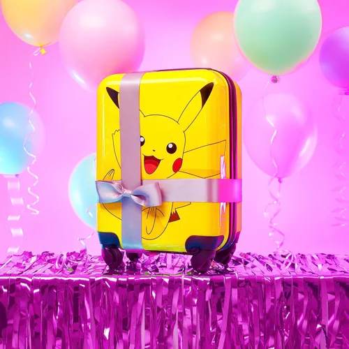 Miniatura 2 de Pokemon - Maleta para niños con ruedas, bolsa de equipaje para niños y niñas, bolsa de viaje con asa, maleta pequeña con ruedas, artículos